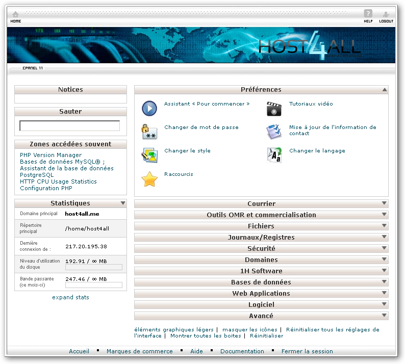 cpanel